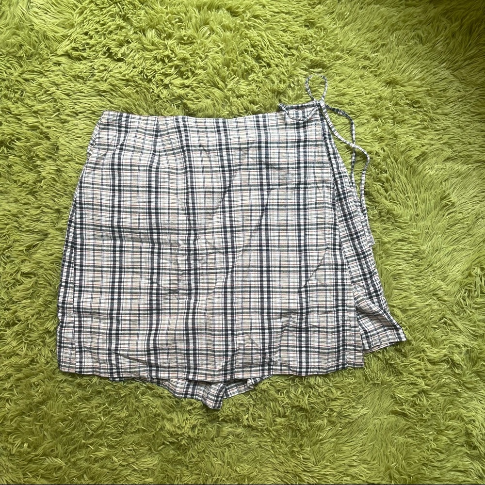 Vintage plaid Skort/Skirt!!